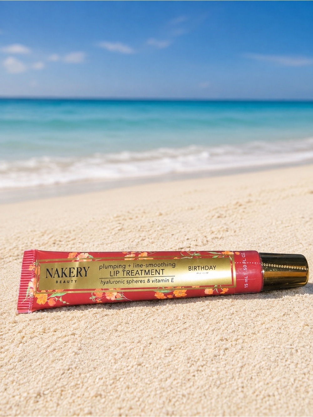 Nakery Beauty Birthday Plumping Lip Treatment — Pink